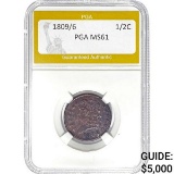 1809/6 1/2C Classic Head PGA MS61
