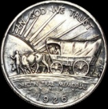 1926 Silver Half Dollar Oregon Trail CLOSELY UNCIRCULATED