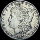 1887 Morgan Silver Dollar CHOICE AU