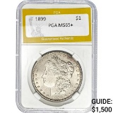 1899 Morgan Dollar PGA MS65+ SILVER