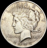 1923 Silver Peace Dollar LIGHTLY CIRCULATED