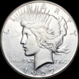 1927 Peace Silver Dollar CLOSELY UNCIRCULATED