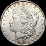 1889 Morgan Silver Dollar CLOSELY UNCIRCULATED