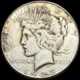 1923-S Silver Peace Dollar LIGHTLY CIRCULATED