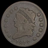 1812 Classic Head Large Cent NICELY CIRCULATED NICELY CIRCULATED