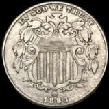1883 Liberty Victory Nickel CLOSELY UNCIRCULATED