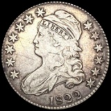 1822 Capped Bust Half Dollar NICELY CIRCULATED