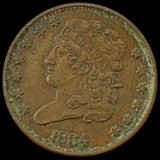 1834 Classic Head Half Cent NICELY CIRCULATED