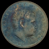 1899 Portugal 1000 Reis CLOSELY UNCIRCULATED
