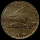 1858 Flying Eagle Cent ABOUT UNCIRCULATED