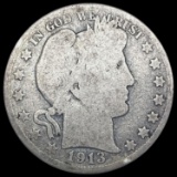 1913 Barber Half Dollar NICELY CIRCULATED NICELY CIRCULATED