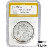 1875-S Trade Dollar PGA MS65 Detail