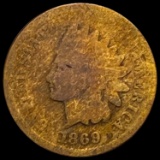 1869 Indian Head Cent NICELY CIRCULATED