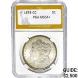 1878-CC Morgan Dollar PGA MS64+ SILVER