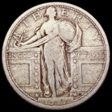 1917-D T1 Standing Liberty Quarter NICELY CIRCULATED