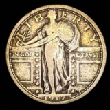 1917 Standing Liberty Quarter LIGHTLY CIRCULATED