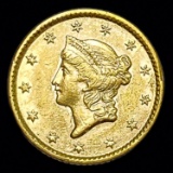 1851 Rare Gold Dollar UNCIRCULATED