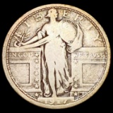 1917-D T1 Standing Liberty Quarter NICELY CIRCULATED