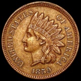 1859 Indian Head Cent CLOSELY UNCIRCULATED