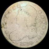 1829 Capped Bust Half Dollar NICELY CIRCULATED