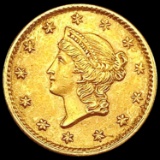 1853 Rare Gold Dollar UNCIRCULATED