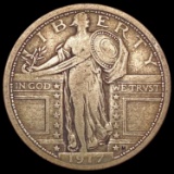 1917 Standing Liberty Quarter LIGHTLY CIRCULATED