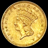 1862 Rare Gold Dollar UNCIRCULATED