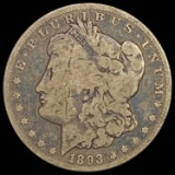 1893-CC Morgan Silver Dollar NICELY CIRCULATED