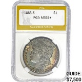 1883-S Morgan Dollar MS63+ SILVER