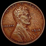 1914-D Wheat Cent LIGHTLY CIRCULATED