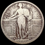1917-S T1 Standing Liberty Quarter NICELY CIRCULATED