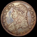 1811 Capped Bust Half Dollar LIGHTLY CIRCULATED