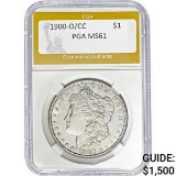 1900-O/CC Morgan Dollar MS61 SILVER