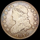 1819 Capped Bust Quarter NICELY CIRCULATED
