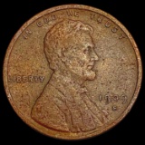 1909-S VDB Wheat Cent NEARLY UNCIRCULATED