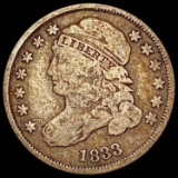 1833 Capped Bust Dime NICELY CIRCULATED