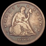 1875-CC Twenty Cent Piece NICELY CIRCULATED