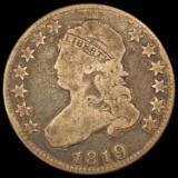 1819 Capped Bust Quarter NICELY CIRCULATED