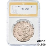 1879-CC Morgan Dollar PGA XF45