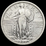 1917 Standing Liberty Quarter LIGHTLY CIRCULATED LIGHTLY CIRCULATED