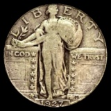 1927-S Standing Liberty Quarter LIGHTLY CIRCULATED