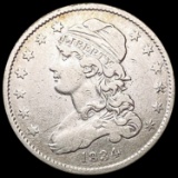 1834 Capped Bust Quarter NEARLY UNCIRCULATED