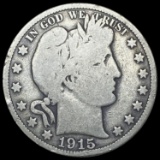 1915 Barber Half Dollar NICELY CIRCULATED NICELY CIRCULATED