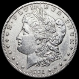 1901-S Morgan Silver Dollar CLOSELY UNCIRCULATED