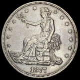 1877 Trade Dollar CLOSELY UNCIRCULATED CLOSELY UNCIRCULATED
