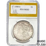 1900-S Morgan Dollar PGA MS60 SILVER