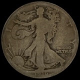1916-S Walking Liberty Half Dollar LIGHTLY CIRCULATED
