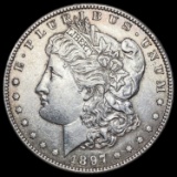 1897-S Morgan Silver Dollar CLOSELY UNCIRCULATED CLOSELY UNCIRCULATED
