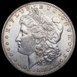 1884-S Morgan Silver Dollar CLOSELY UNCIRCULATED CLOSELY UNCIRCULATED