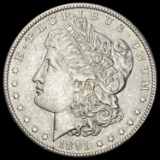 1891 Morgan Silver Dollar NICELY CIRCULATED NICELY CIRCULATED